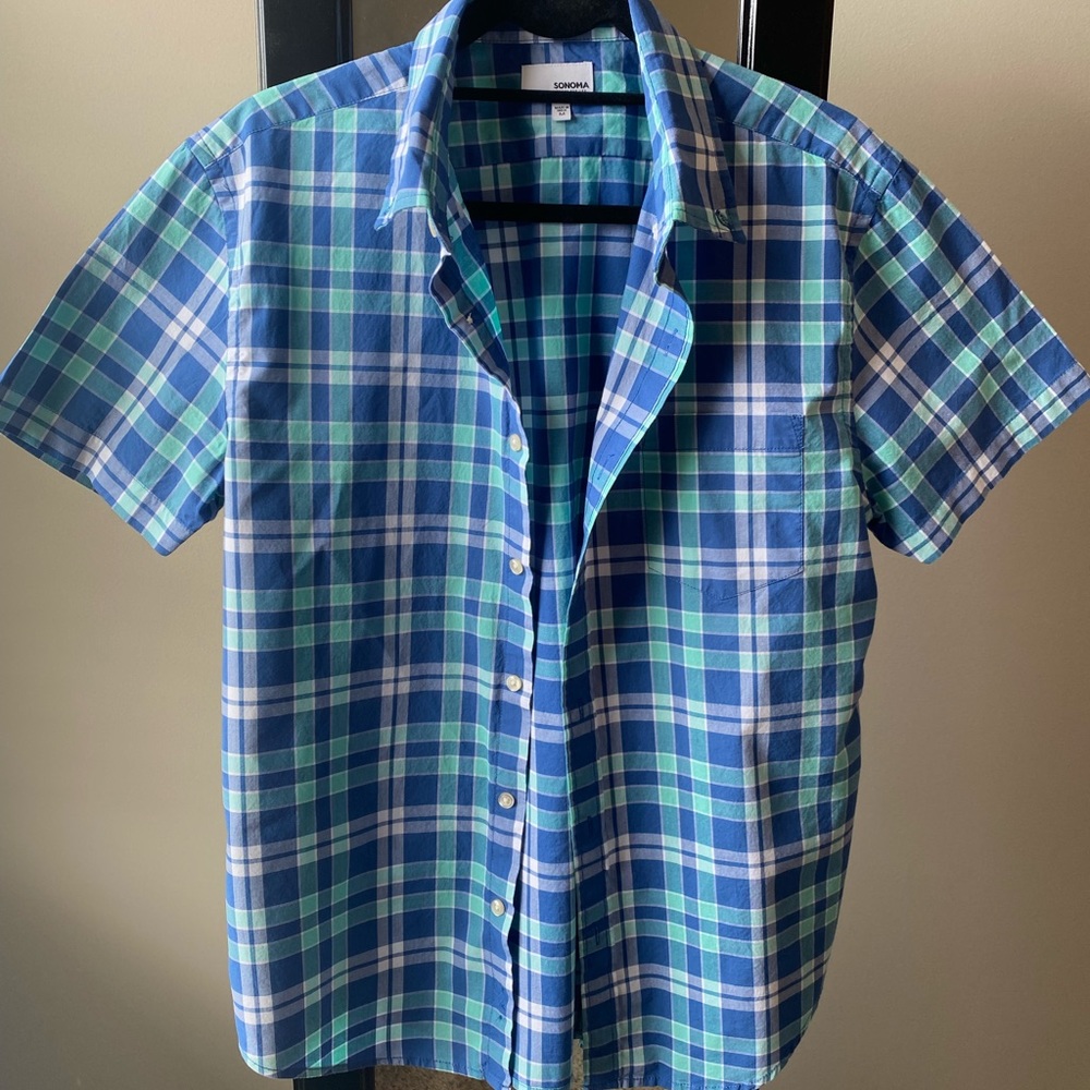 Men’s Medium Sonoma Plaid Shirt